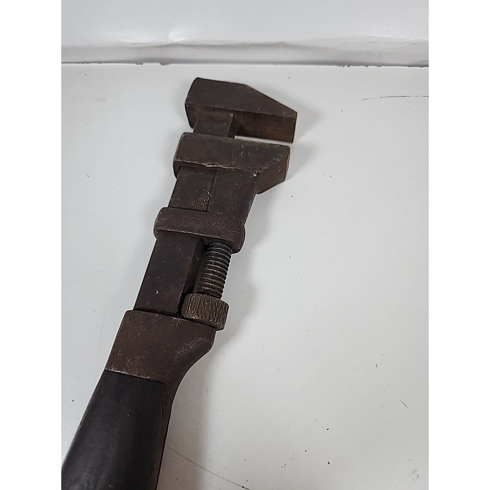 Vintage Coes Wrench Co. Springfield Massachusetts Adjustable Monkey Wrench 10in