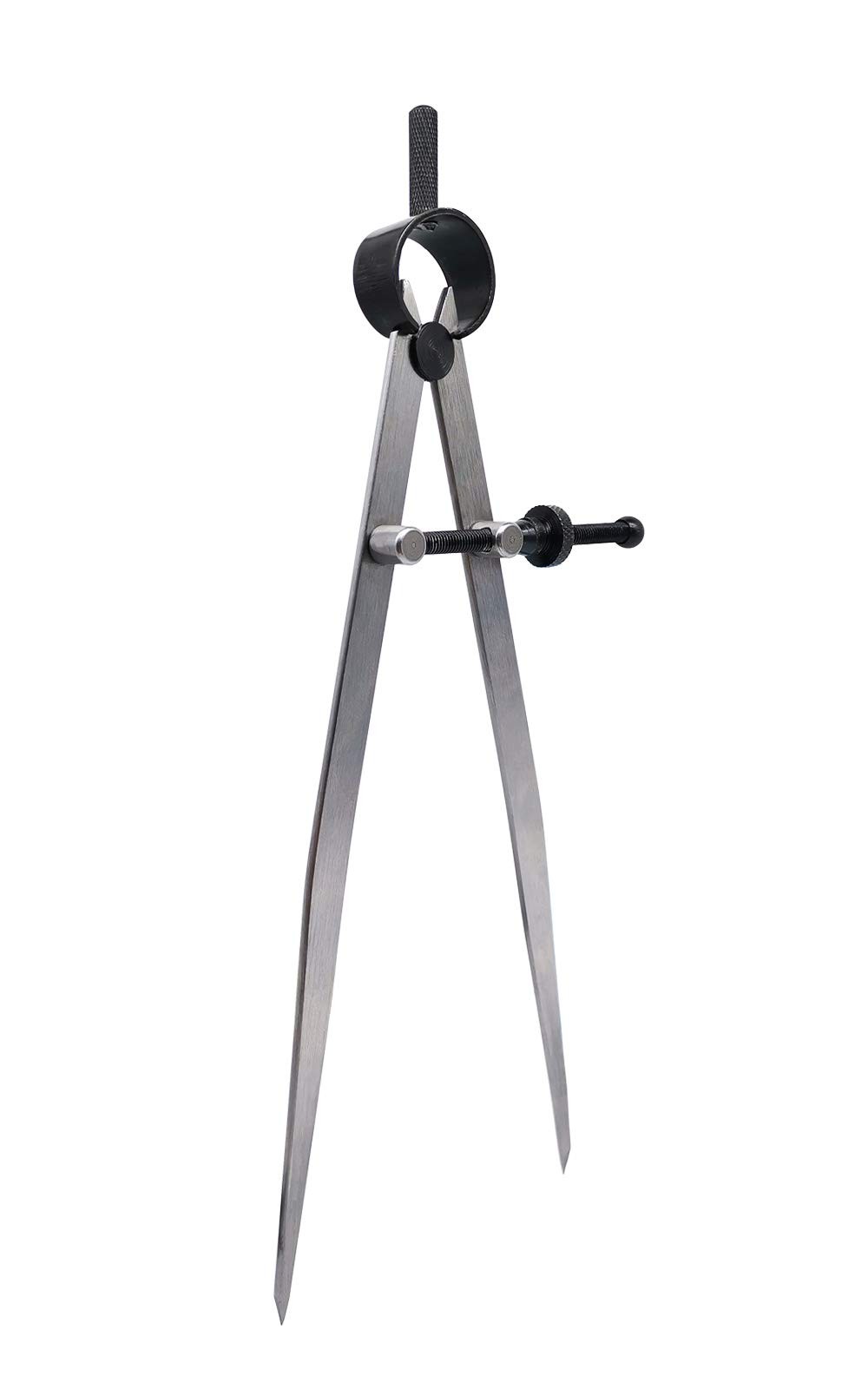 ZLKSKER 8 Inch Adjustable Lockable Steel Wing Divider, 8 inches, Silver