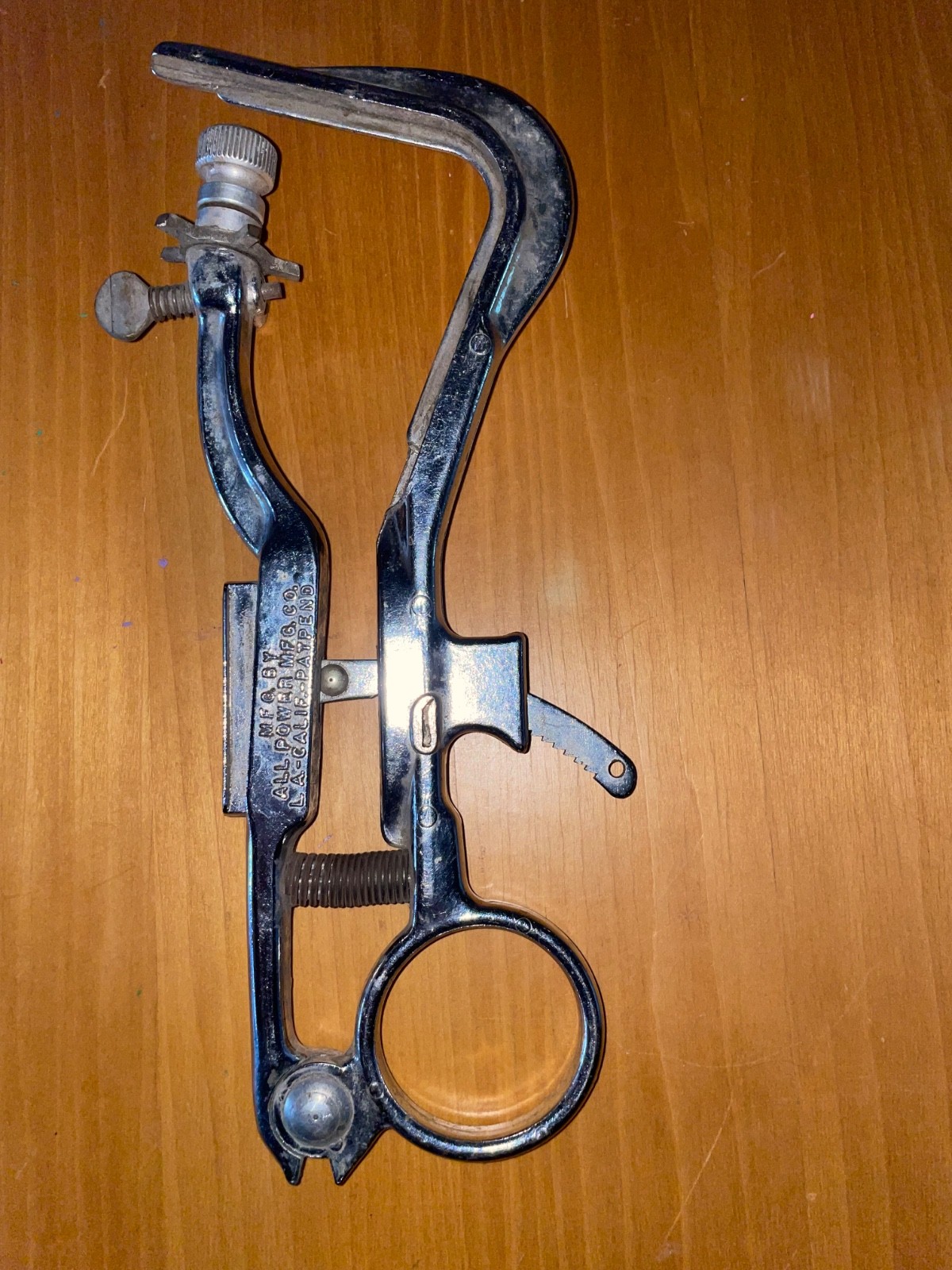 VINTAGE ALL POWER MFG CO. DE LUXE PISTON GROOVE CLEANER AIRCRAFT – VGC – USA