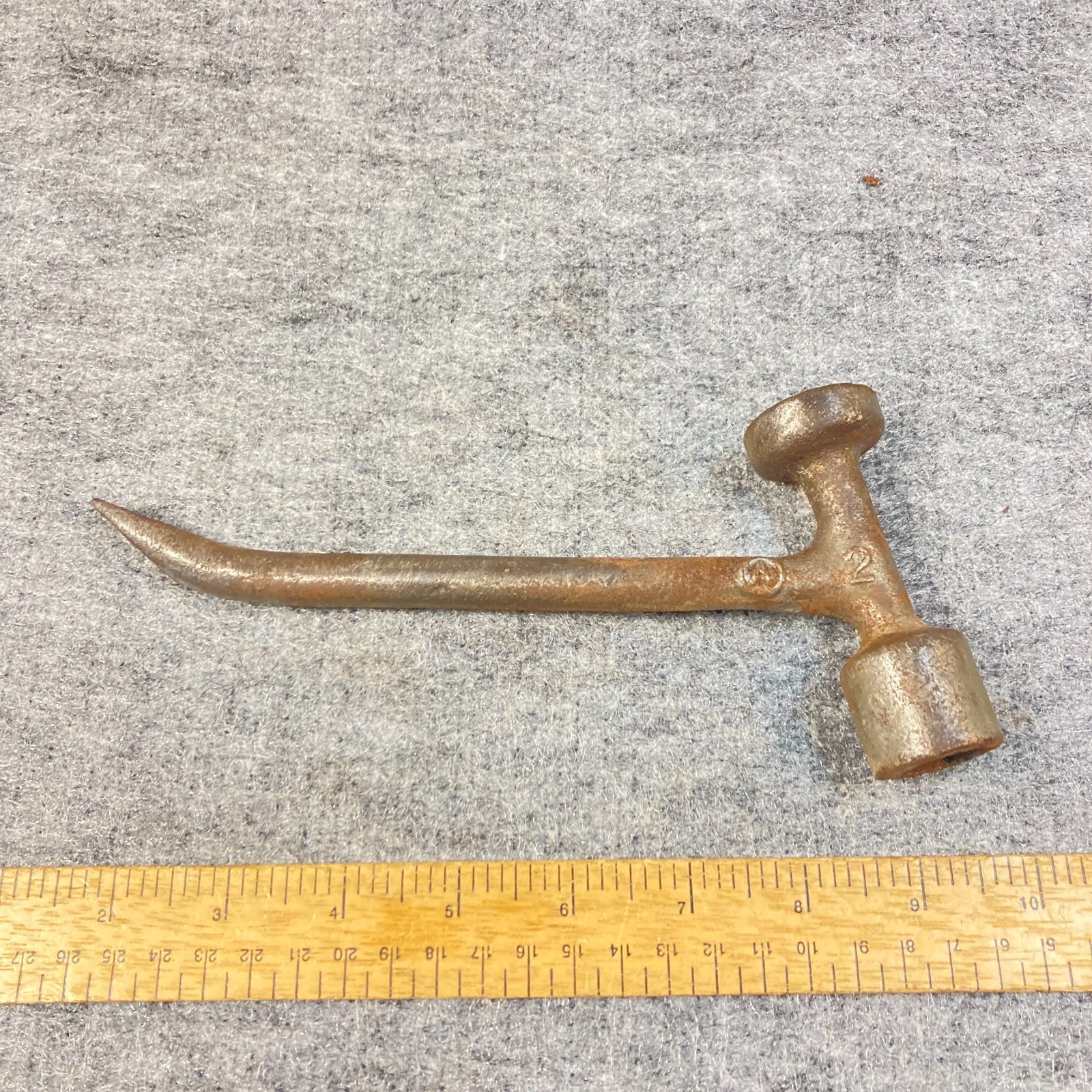 Vintage Armstrong Automobile 3/4″ Tire Wrench Lug Nut Pry Bar #934502 USA