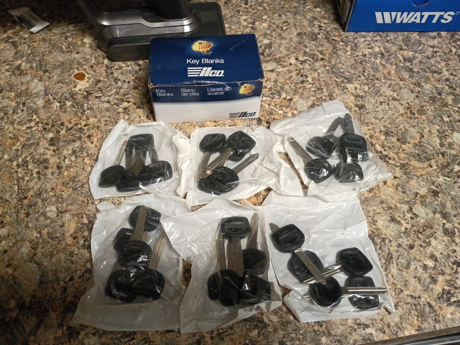 30 Keys Lico Key Blanks 1628-p Freightliner