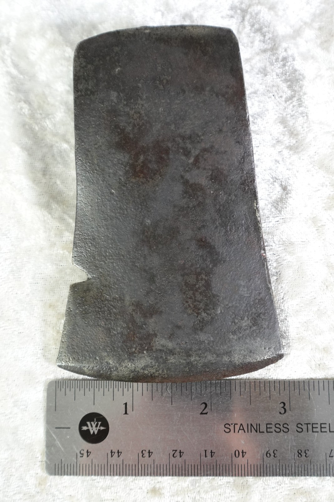 Vintage Boy’s 1 lb Single Bit Hatchet Axe Head Unmarked W/ Nail Puller No Handle