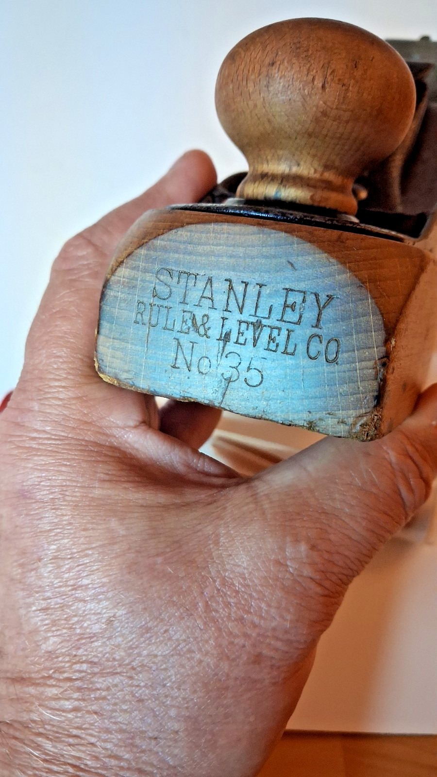 Antique Stanley Rule & Level No. 35, Type 9, Transitional Plane -1892 – USA