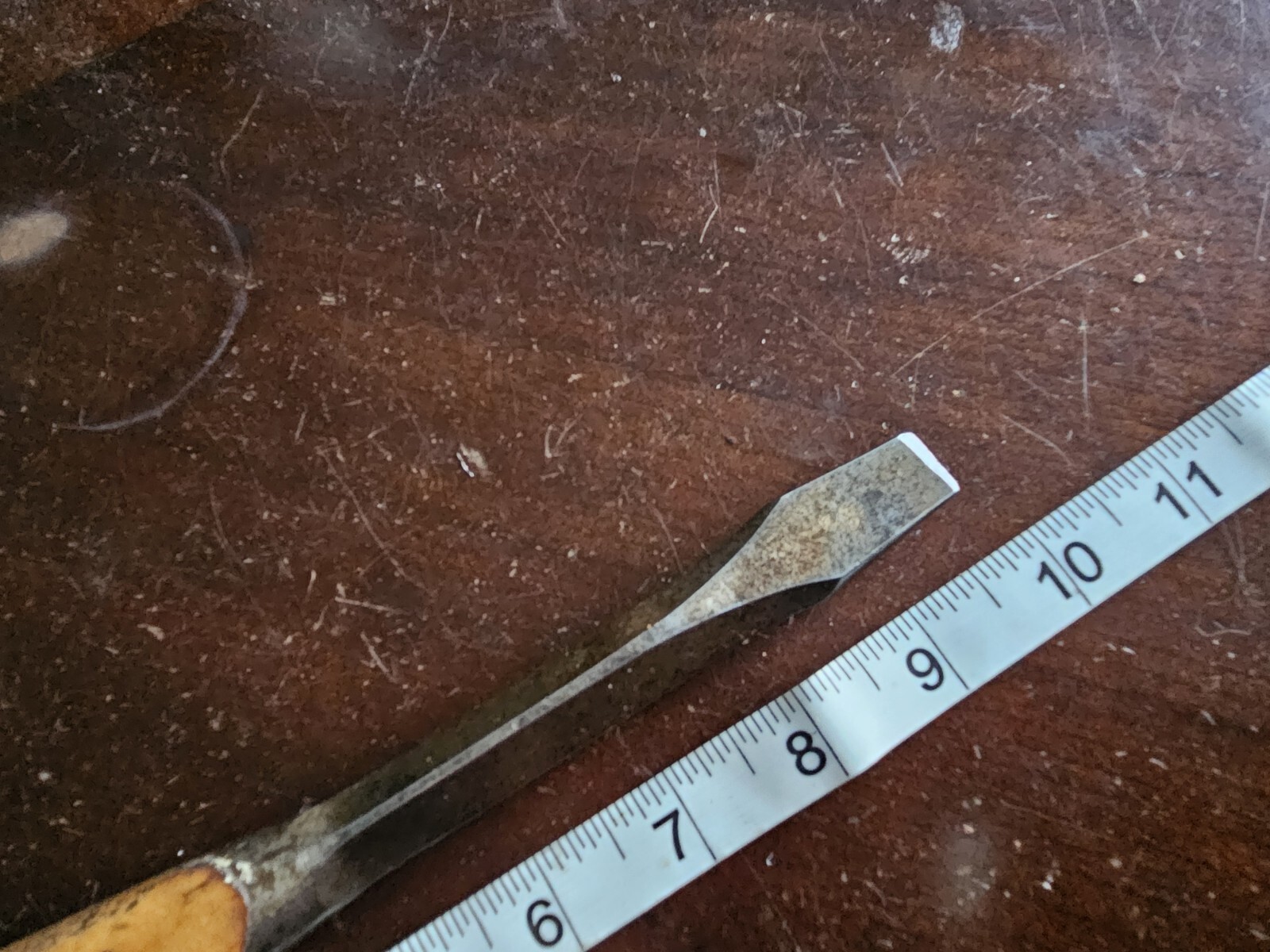 VINTAGE TOBRIN PERFECT HANDLE TYPE SQUARE SHANK SCREWDRIVER 9-1/4” NICE!!