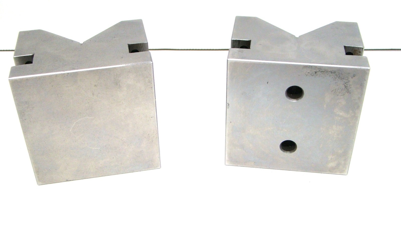Precision V Block Set- Machinist- Toolmaker- Small – 3″ L x 3″W x 2-1/4″H