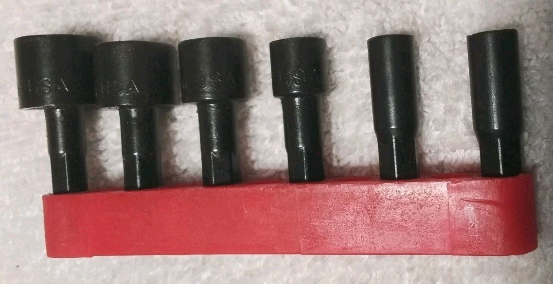 23PC CRAFTSMAN 43373 1/4″ HEX MAGNETIC HOLDER & SAE-METRIC HEX SOCKET & ASSORTED