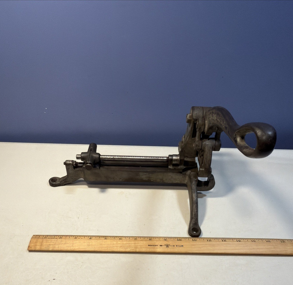 H.B. Rouse & Co. Chicago – Printer’s Tool Slug Cutter Cast Iron-Pat May 22, 1900