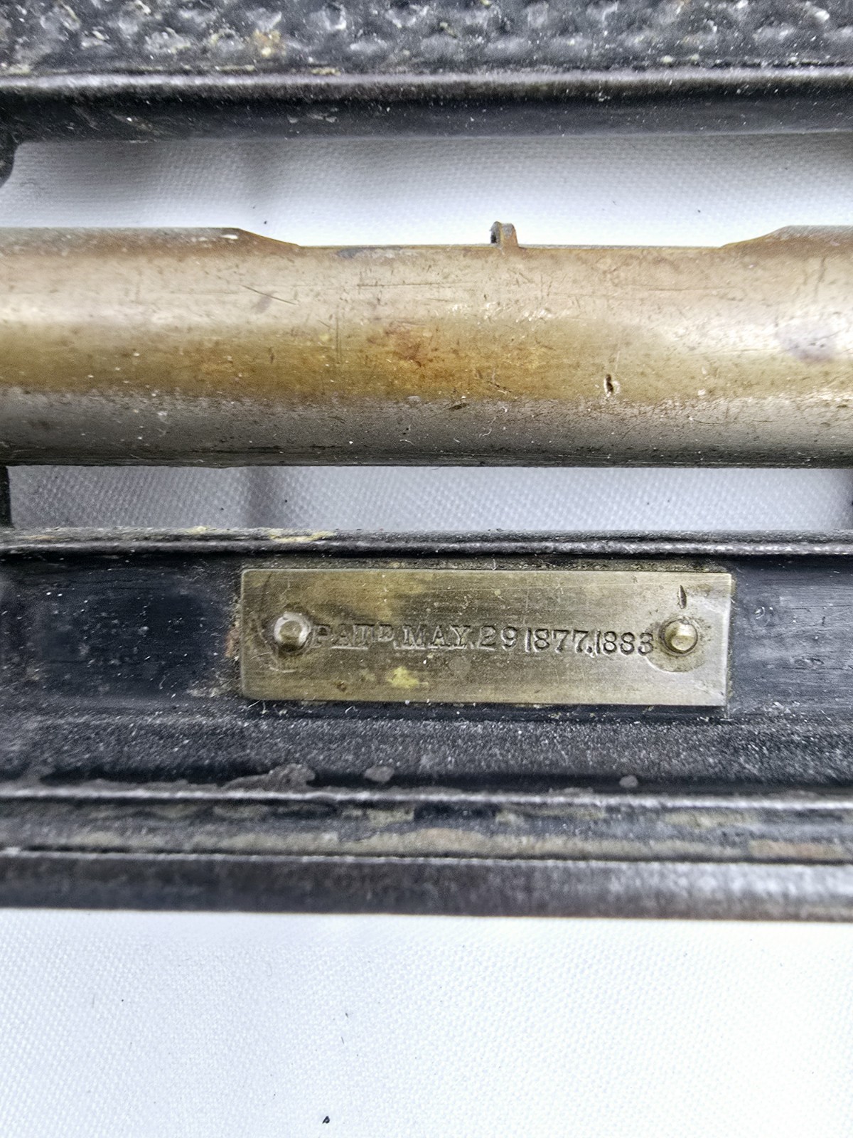 Davis Level & Tool Cast Iron Levels 24″ 18″ 1883 Pat. Matching Pair