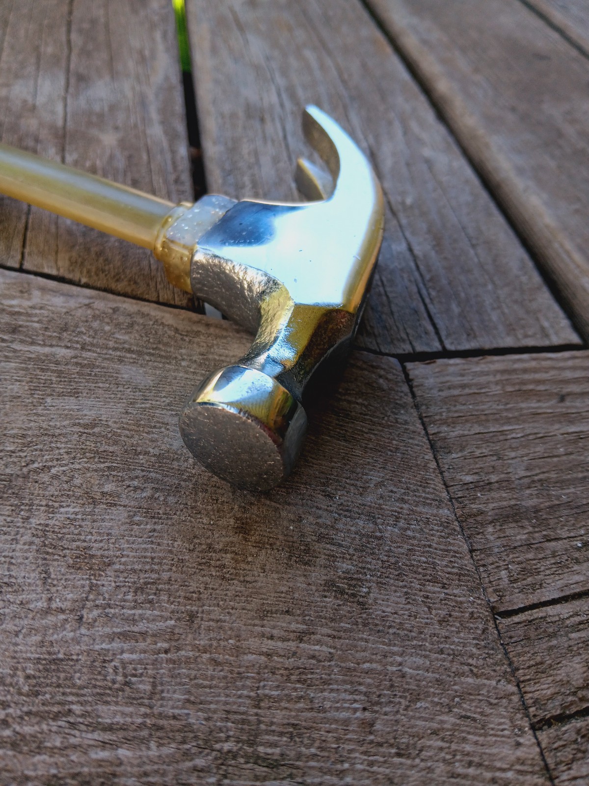 Vintage BET’R GRIP D170 Claw Hammer Glitter Chrome Plated Diligent Duchess Proto