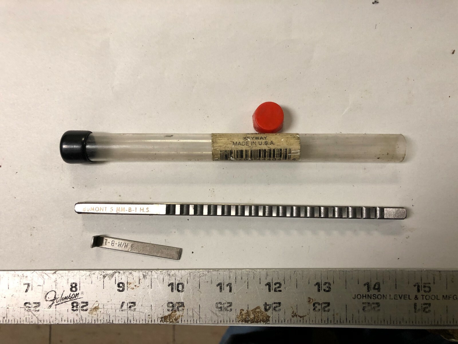 MACHINIST TOOL LATHE MILL Machinist Dumont Broach Tool 5 MM DrAr