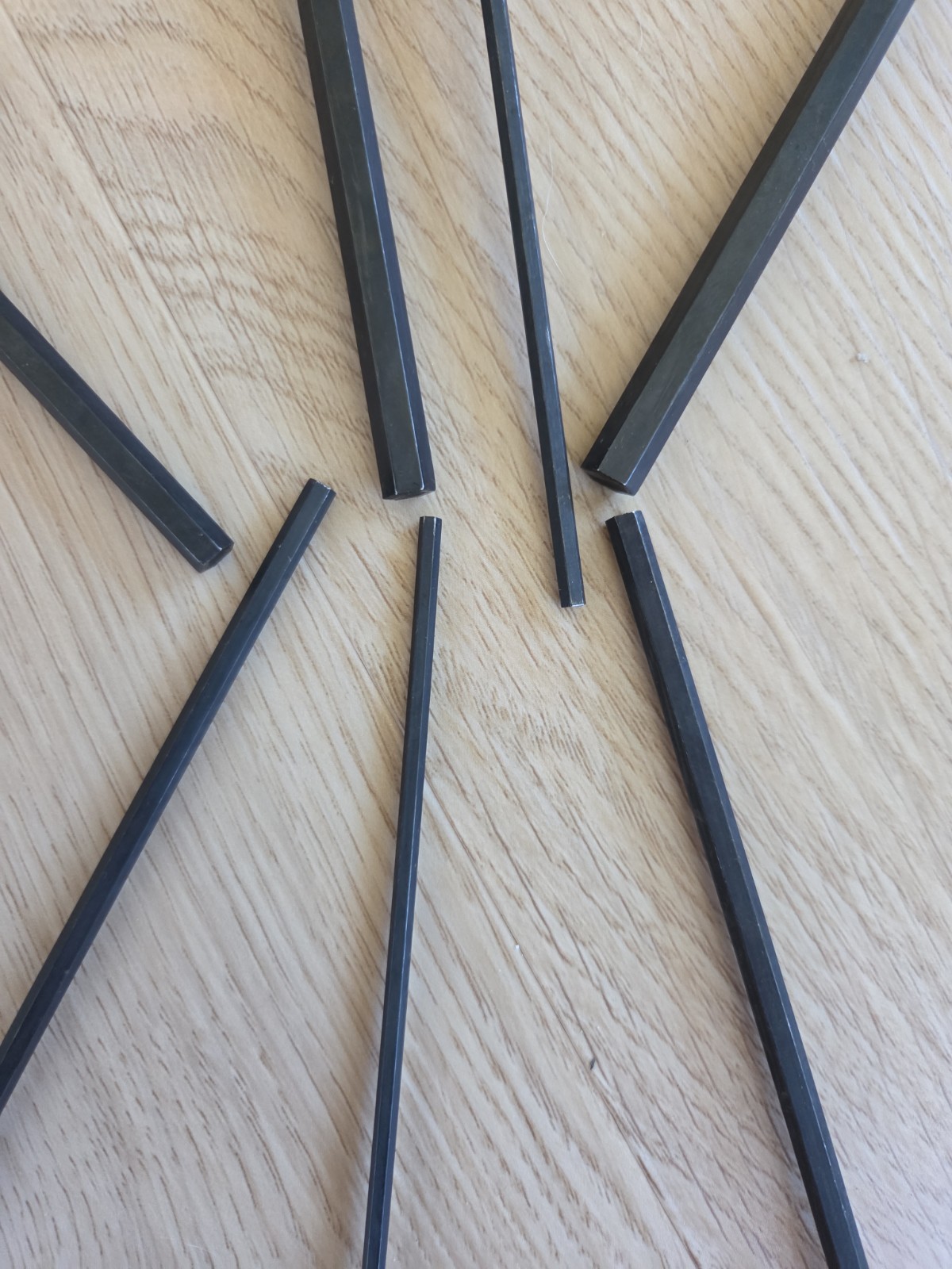 CRAFTSMAN USA 7 Pc CUSHION GRIP T-HANDLE HEX KEY SET 9-46297 EUC Made In USA