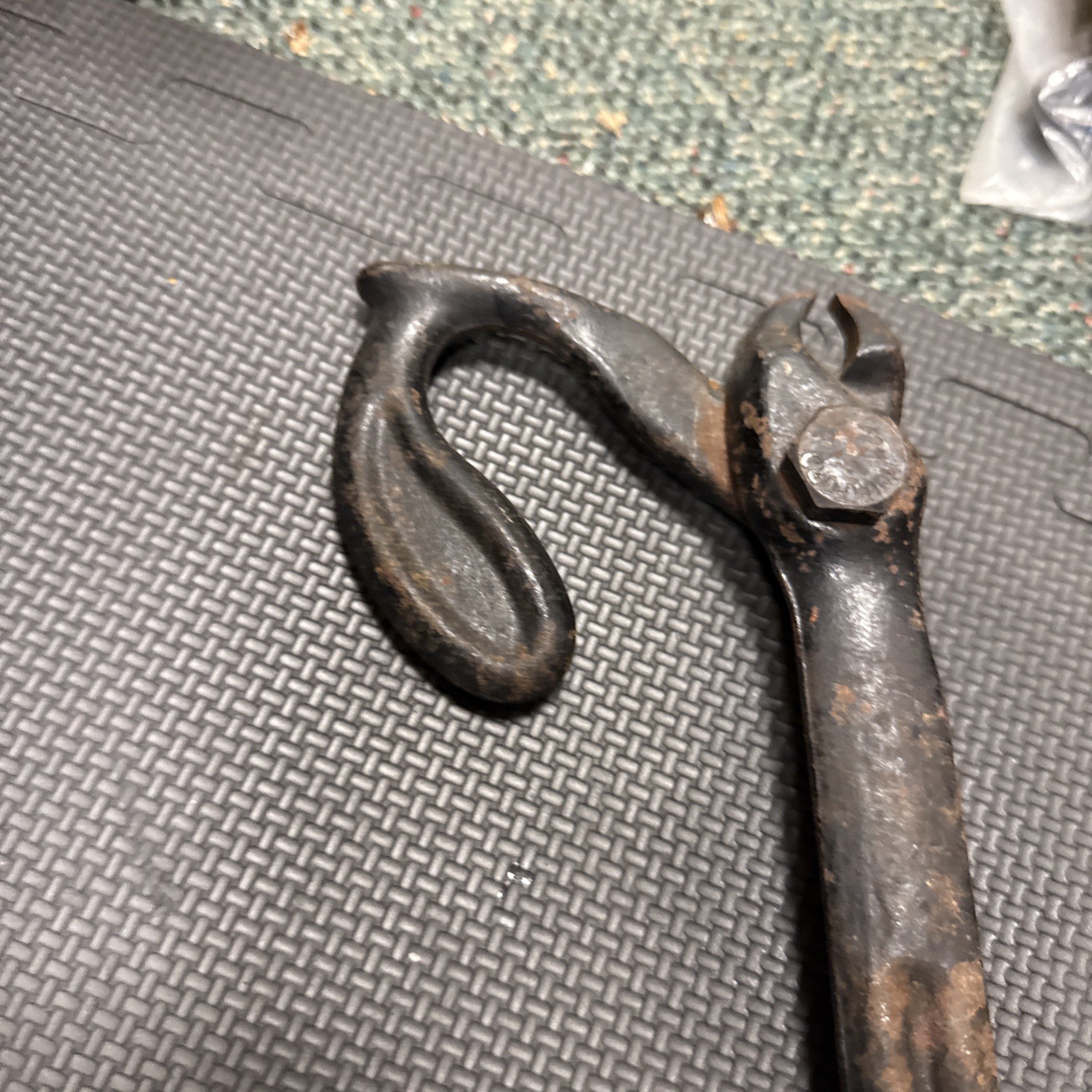 Vintage No 515 GREENLEE SureGrip Slide Hammer Nail Puller USA Antique