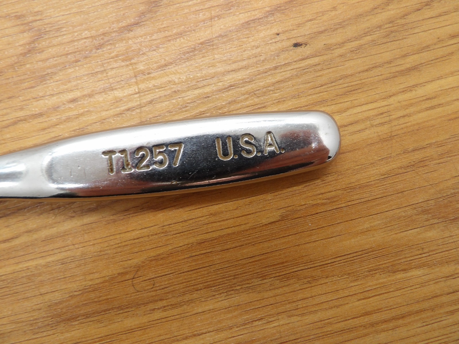 MASTER MECHANIC ⅜” Ratchet T1257, Full Polish, Quick Release, USA & 7/16 Socket