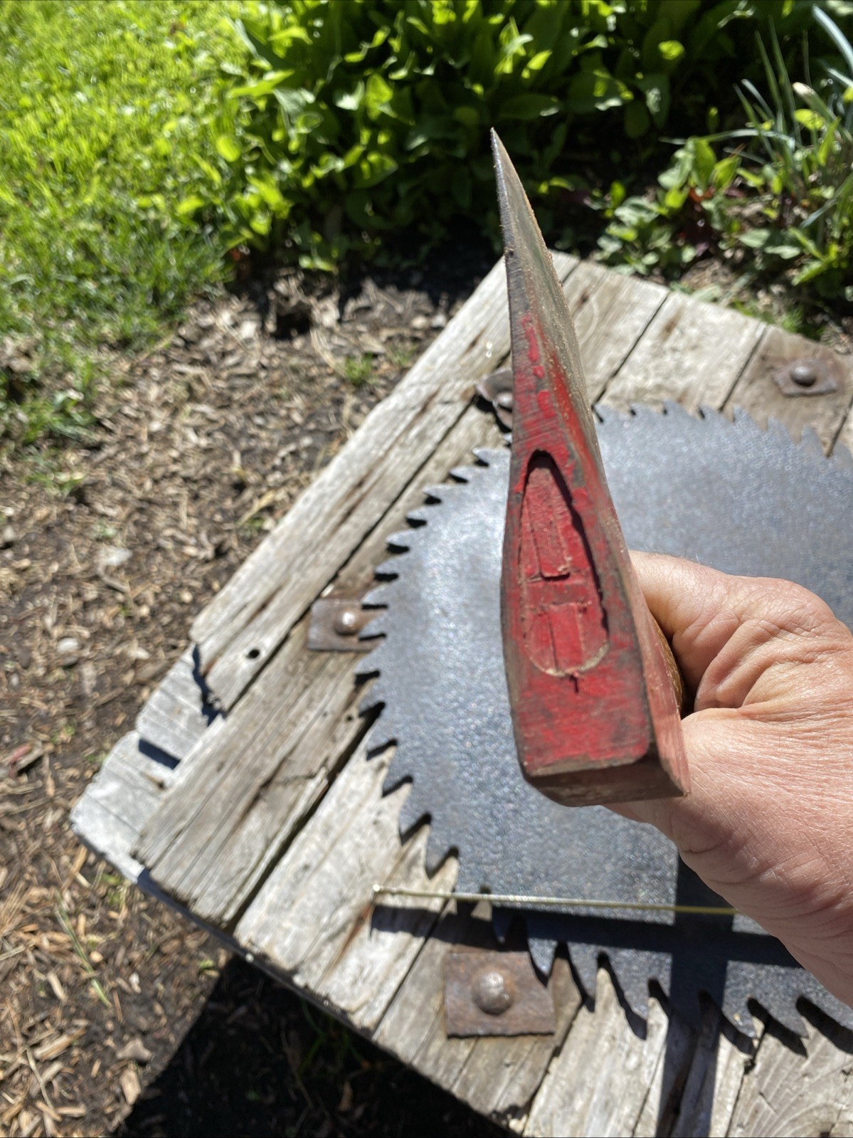 Vintage True Temper KELLY Woodslasher Camp Axe Hatchet W/Sheath