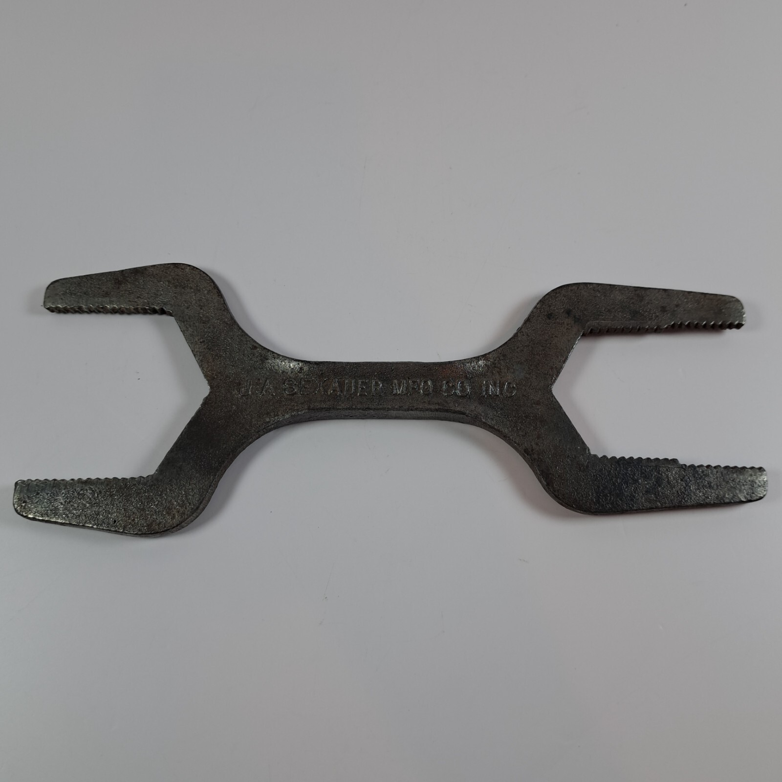 Vintage Jaw Basin Sink Disposal Wrench J.A. SEXAUER MFG CO. NY USA 11″
