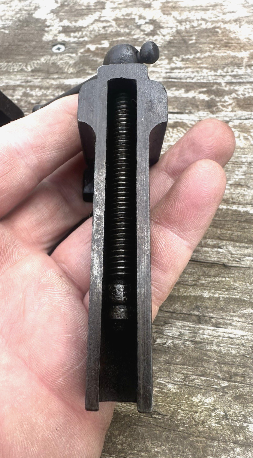 Rare Athol Jewelers Vise No.0 Athol Machine Co.Pre-1921 ,1 1/4″ Jaw Quick Adjust