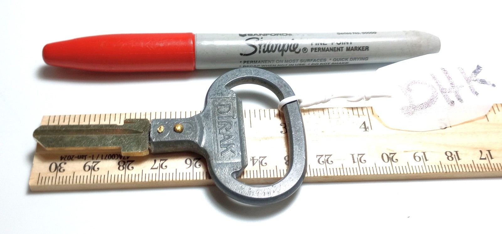 Dirak Bottle Opener House Key Blank Schlage SC1 / SC4 / Kwikset KW1