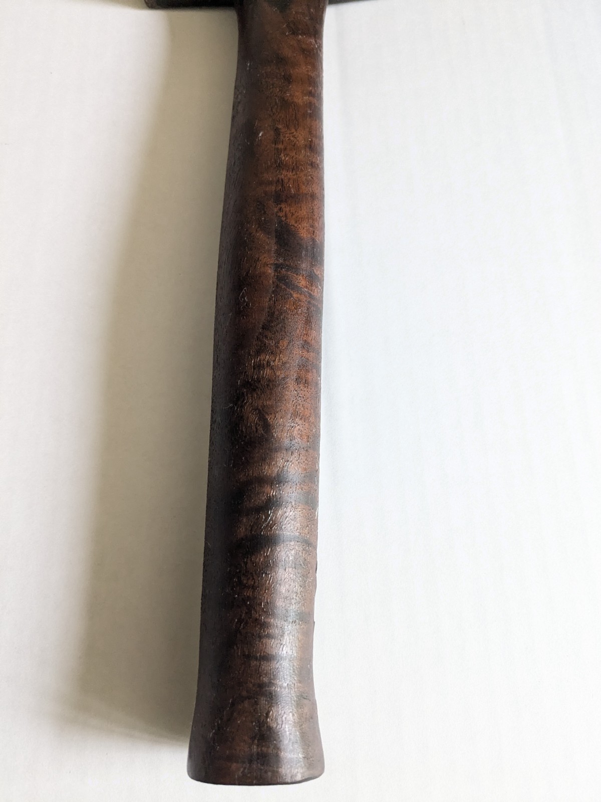 Vintage Heller Cross Peen Hammer 1 lb Walnut Handle
