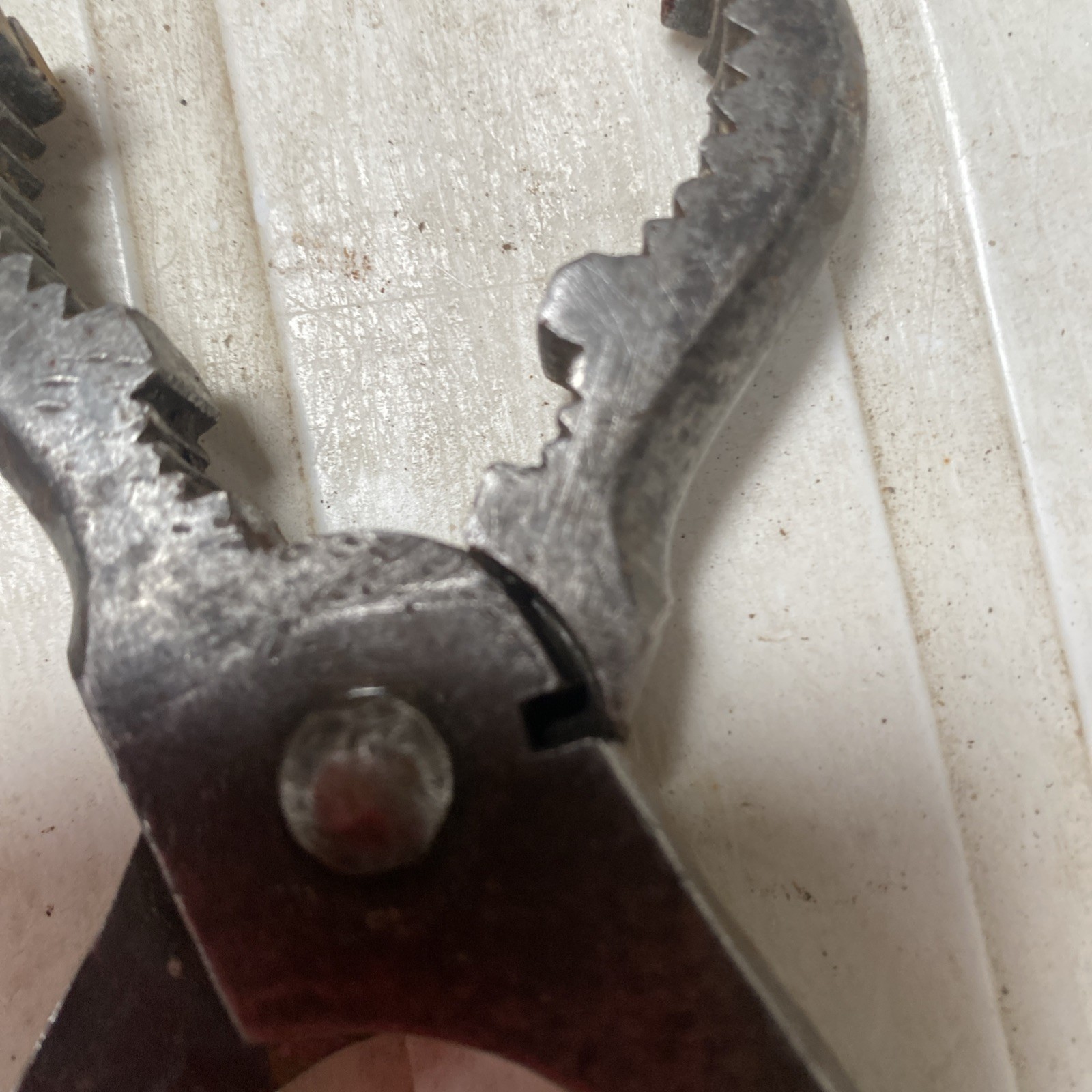 VELOCITY 8″ BRITISH MADE PLIERS / Grips Vintage HT steel