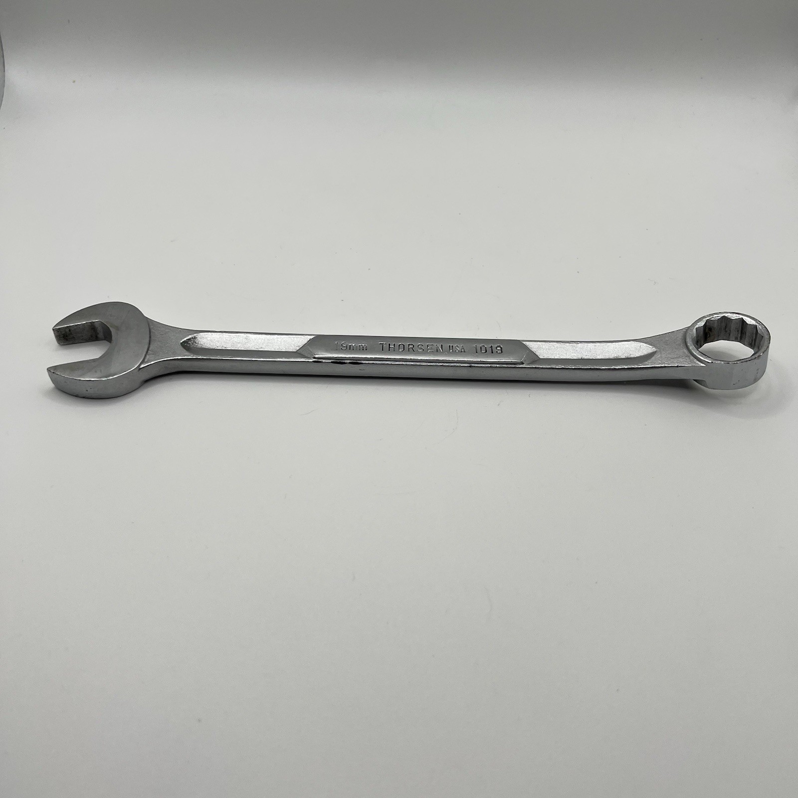 1970s Vintage Thorsen 19mm Metric Combination Wrench 12 Point 1019 USA