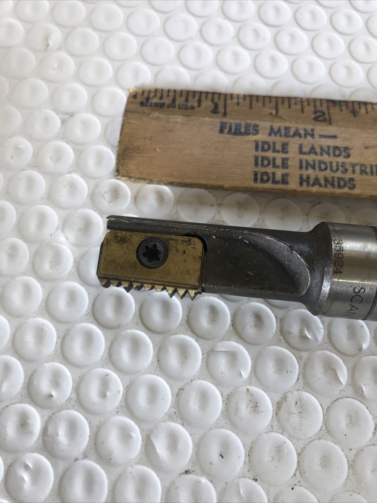 Machinist Tools Indexable Threadmill 3/4” Shank Scandinavian Tool TMX0075-75-21