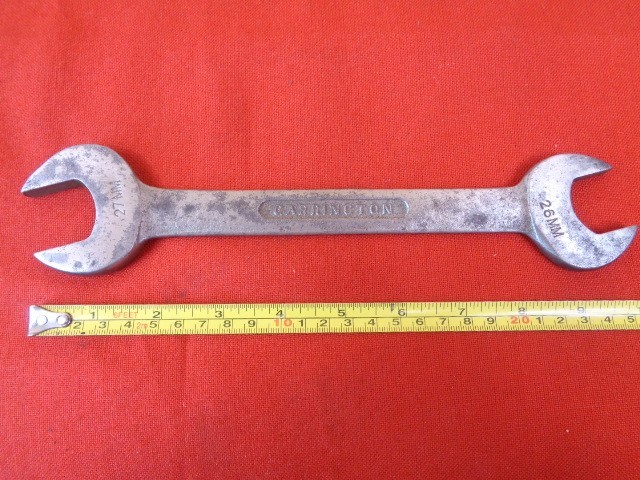 2 x GARRINGTON MERLIN Metric 19 x 22 26 x 27 Collectable Spanners Job Lot #317
