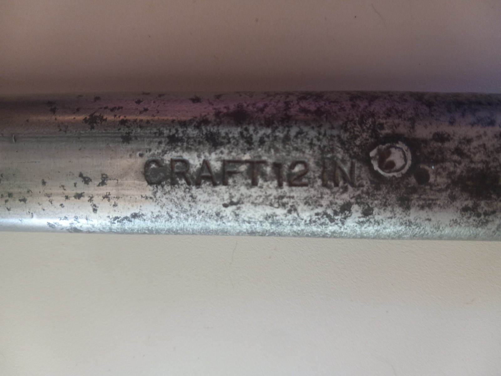 1907 Antique Craft 12 inch Roller Wrench by Craftsman Tool Co