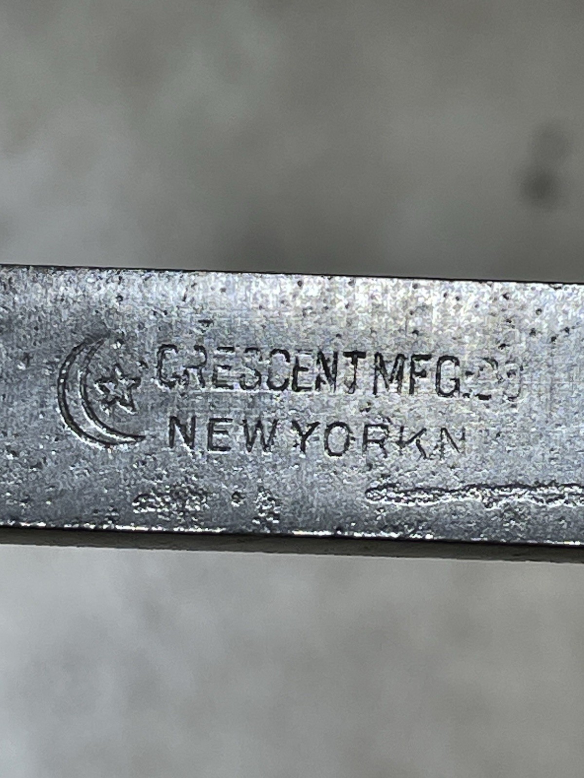 Crescent MFG Bearing Scraper Vintage Made In New York USA