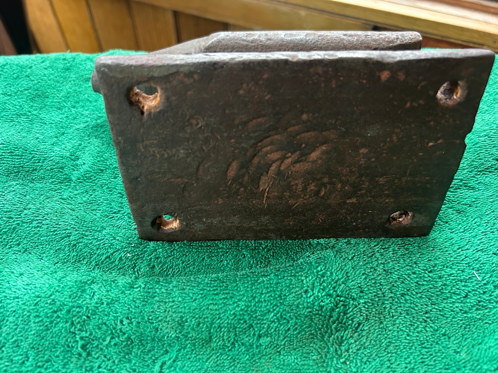 Vintake 7.12 lbs. , 7 3/8″ Railroad Track Anvil, Free S/H