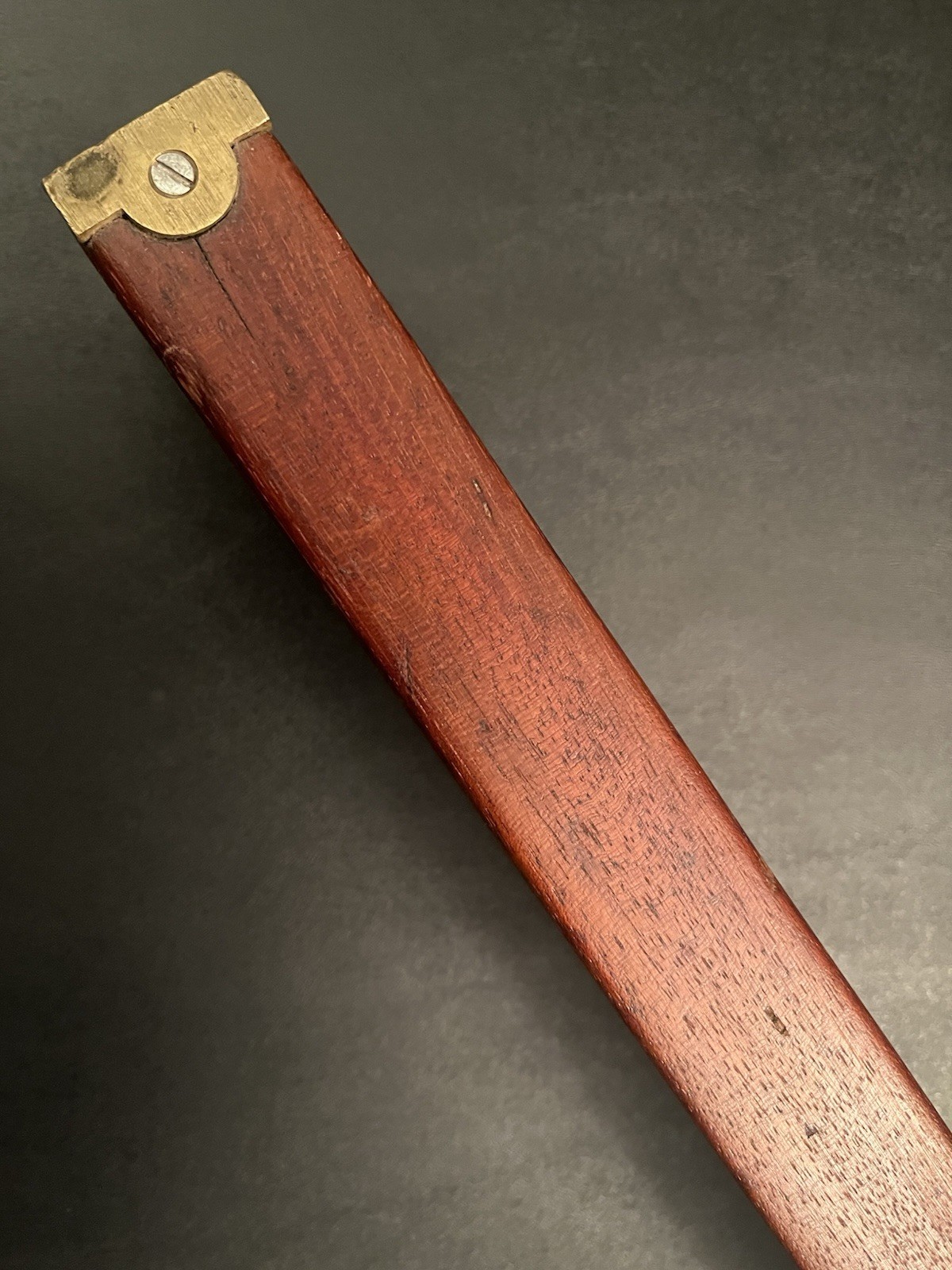 Vintage Stanley Rule & Level Co. Pat. 1891 + 96 Mahogany Brass Level 26+” V Nice
