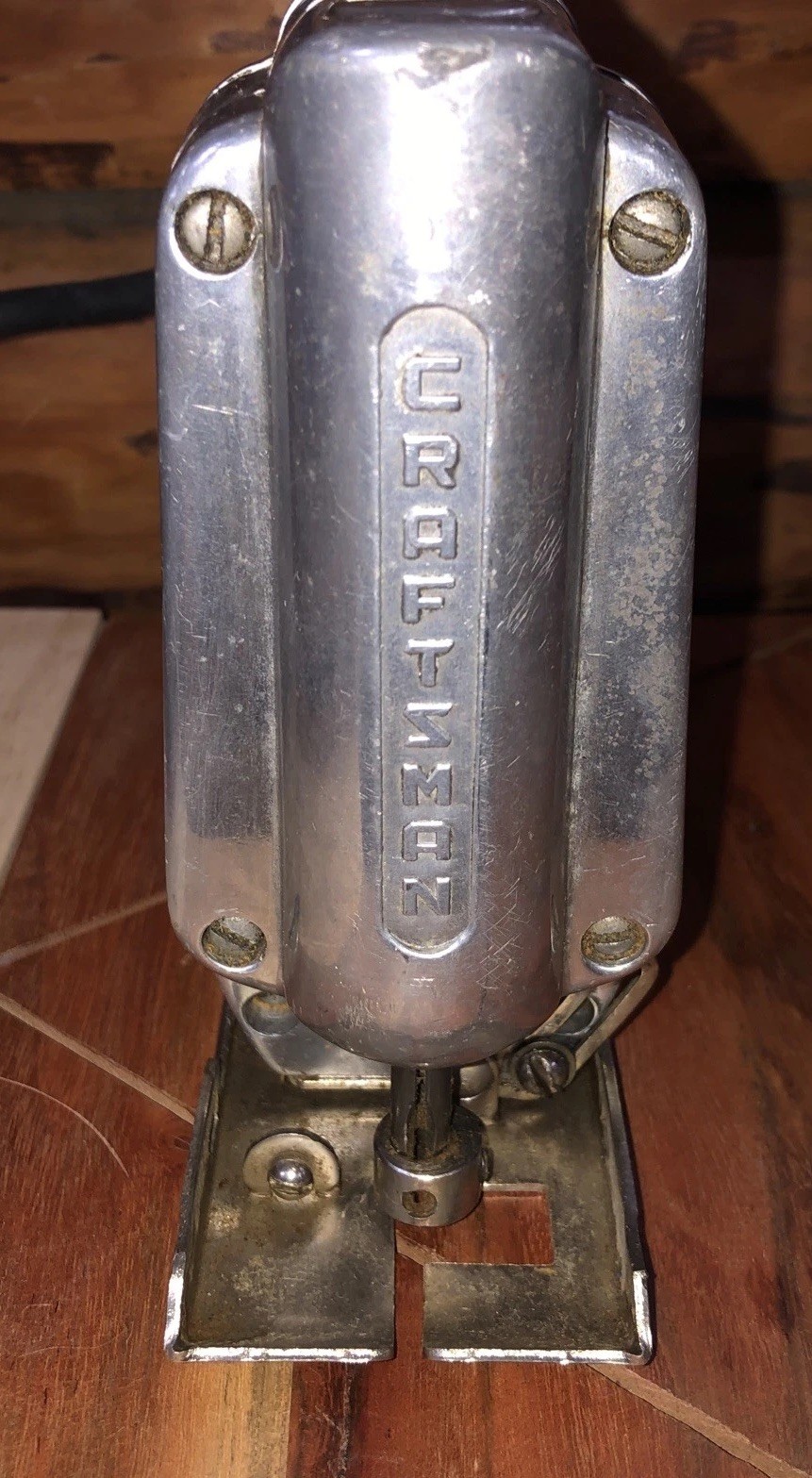 Vintage Craftsman Sabre Saw 1950’s Industrial Rated Metal Housing USA WORKS