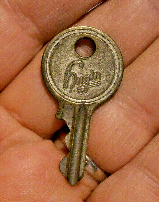 Vintage Old Original Antique Obsolete hugin Cash Register Key 0,1 0 1 0.1