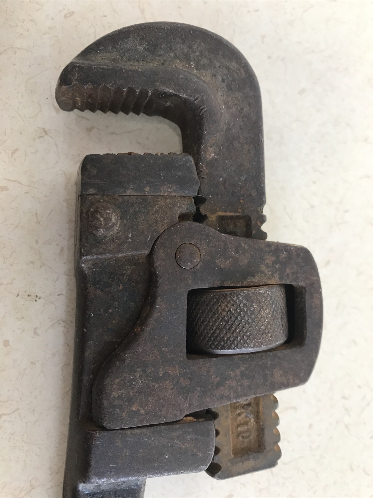 Vintage Adjustable Pipe Wrench Trimont Mfg Co TRIMO 10″ Drop Forged Plumbing