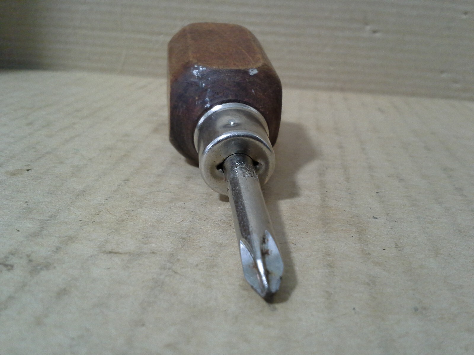 Vintage. Stanley 65-512 No.2 Alloy Steel Wood Handle Phillips Screwdriver. VGC