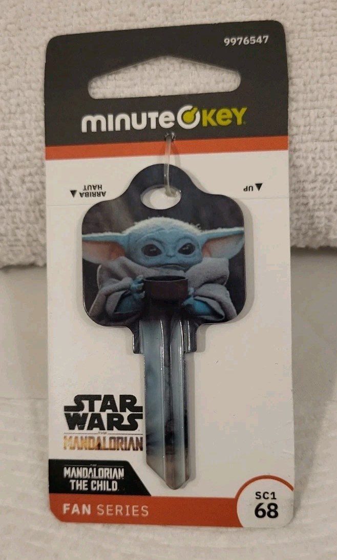 Key Star Wars Mandalorian The Child Fan Series Minute SC168 Blank Key SC1 68