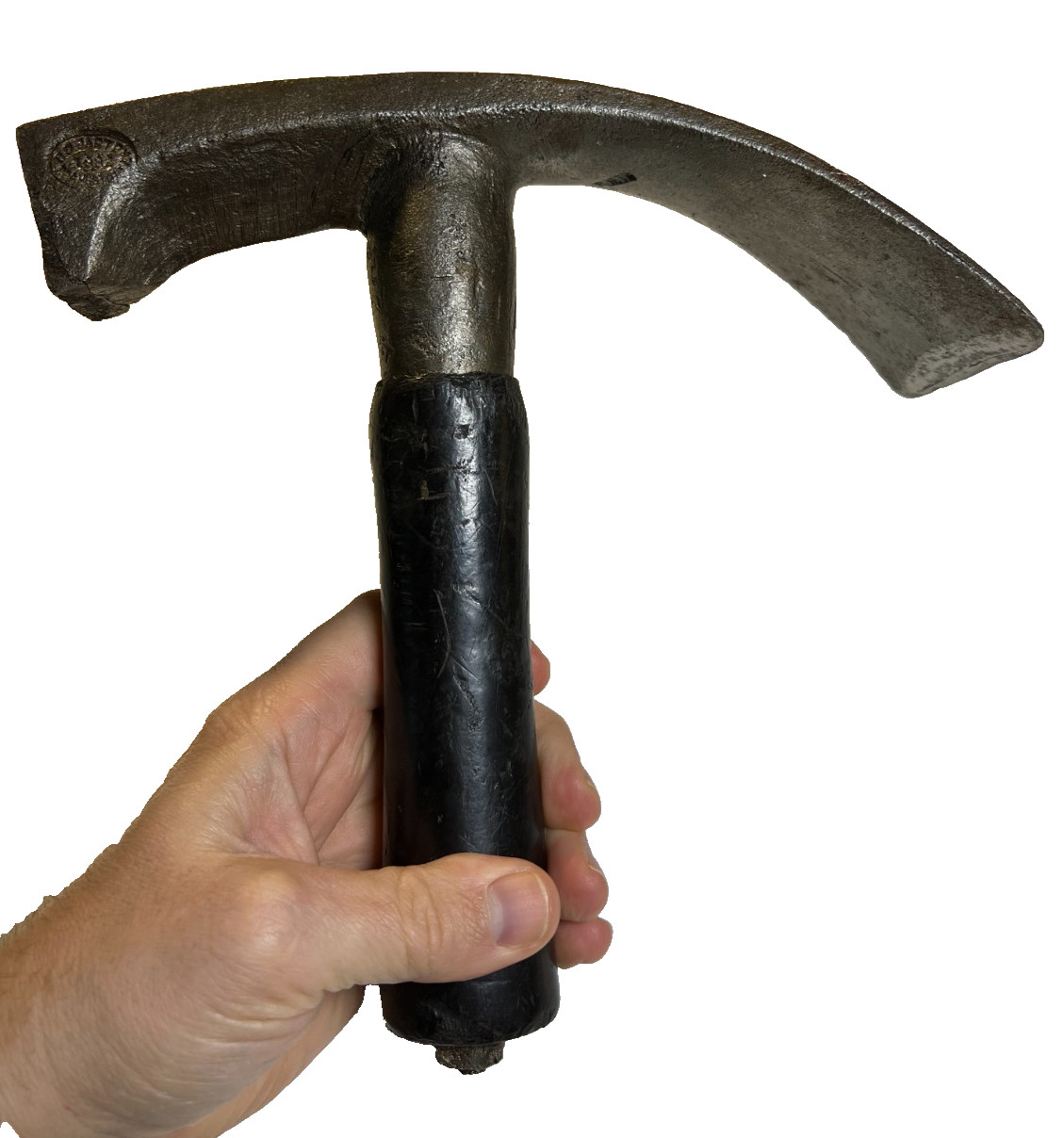 Antique D.R. Barton Cooper’s Coopers Adze Barrel Maker’s Trimming Axe Threaded