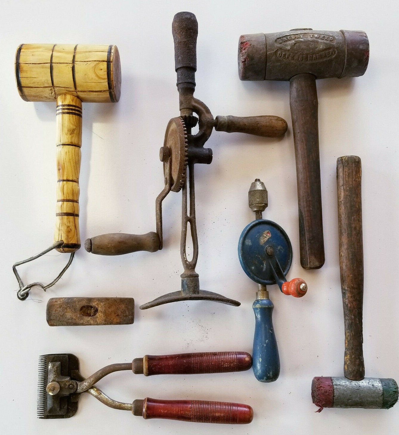 Lot of 7 Mixed Assorted Vintage Hand Tools