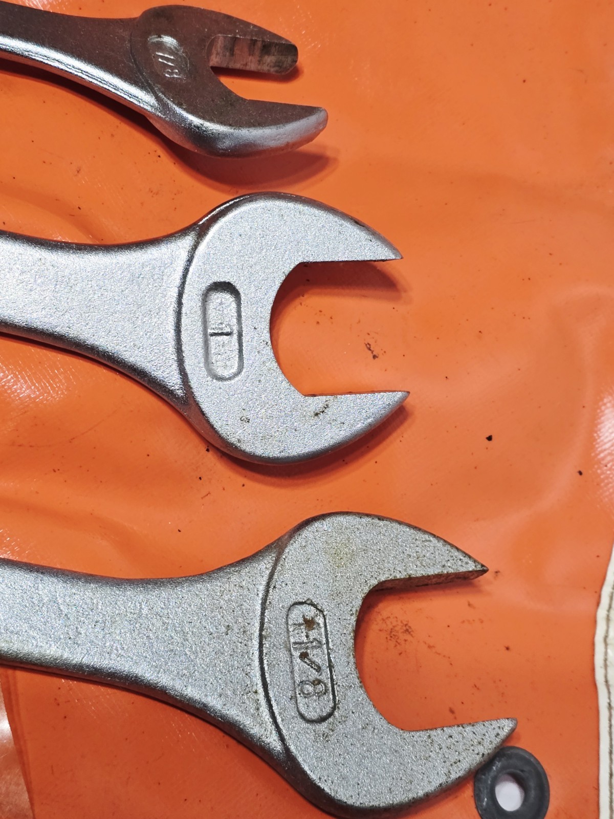 10 Pcs – Vintage Barcalo Buffalo Open End Wrenches Set, sizes 1/4″ – 1-1/8″