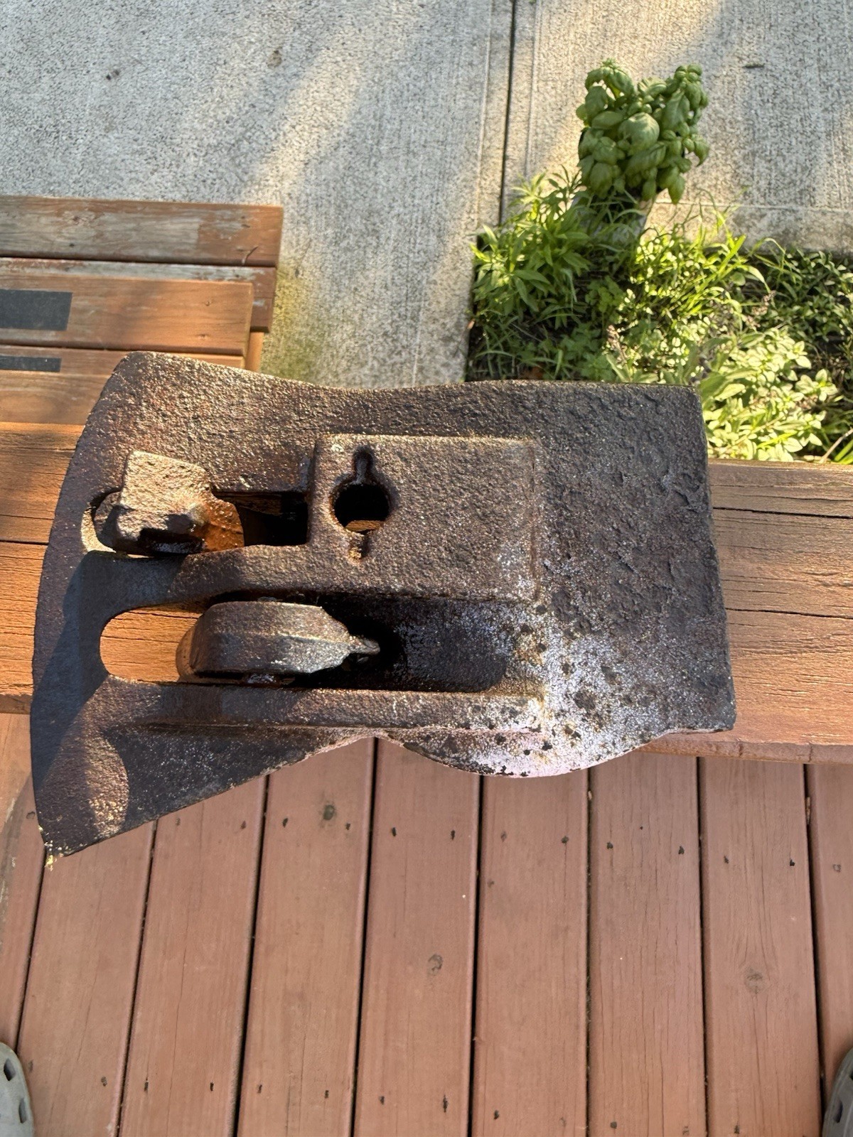 Chopper 1 One Log Splitting Axe Head 5 Lbs 12.7 oz Nice Shape USA