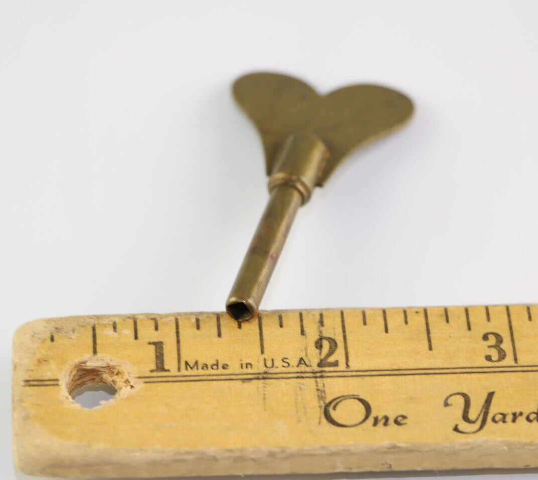 Vintage Brass Winder Winding Key Unbranded