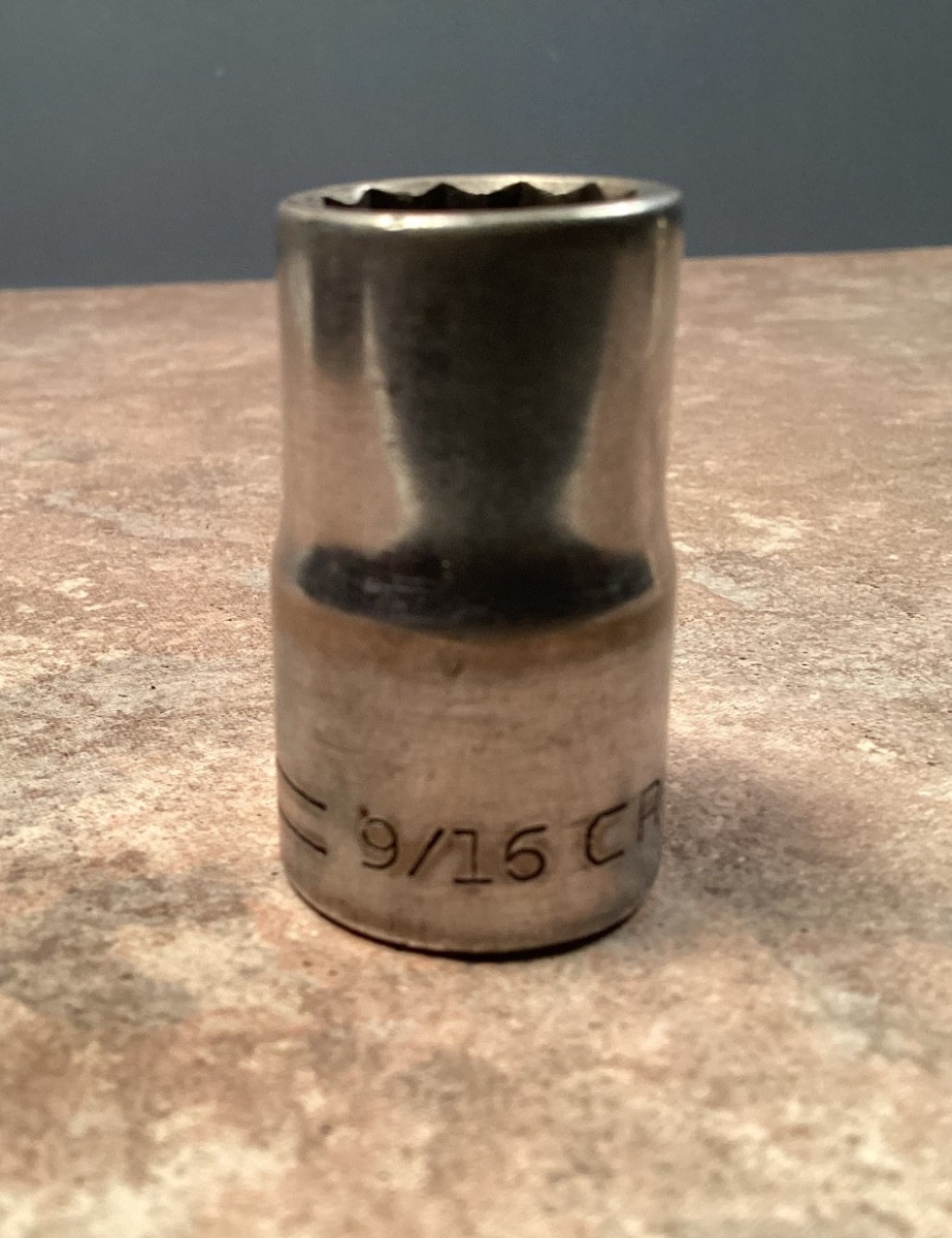 Vintage Craftsman Socket Set 1/2″ Drive =V=Series Lot of (6) 12-Point VGUC USA