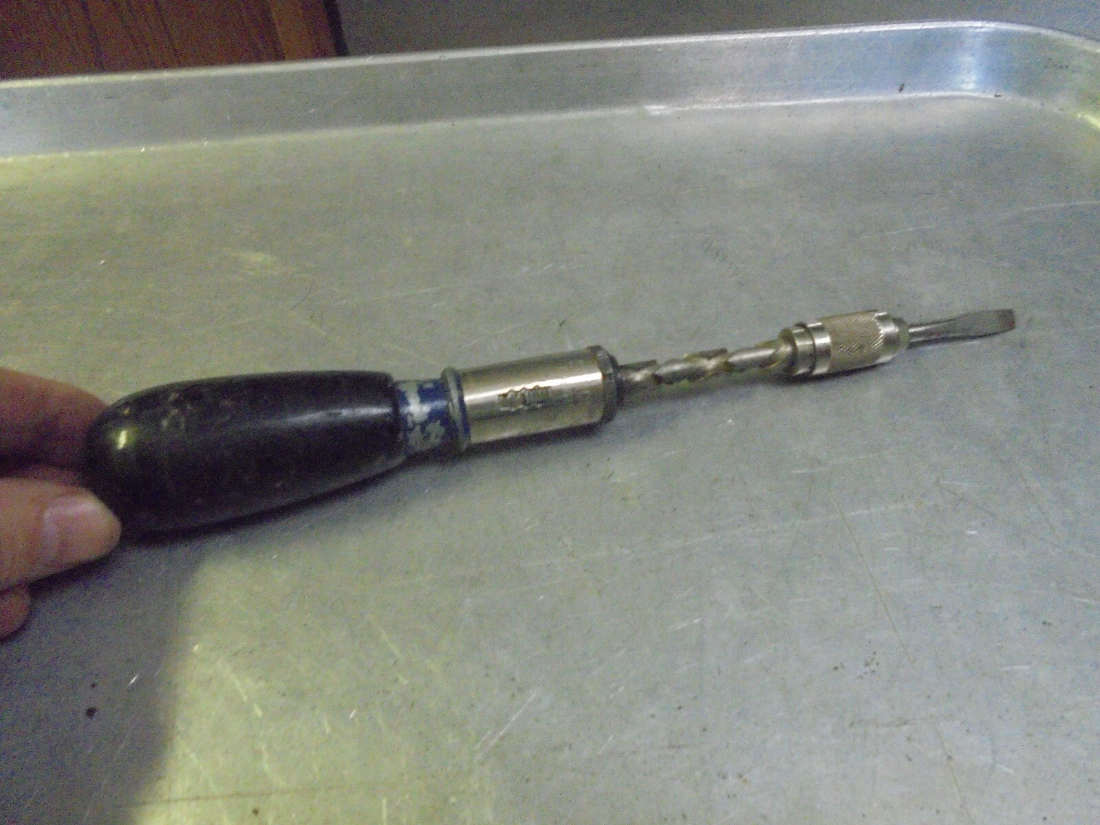 Vintage Steelcraft Push Drill Screwdriver Made in France
