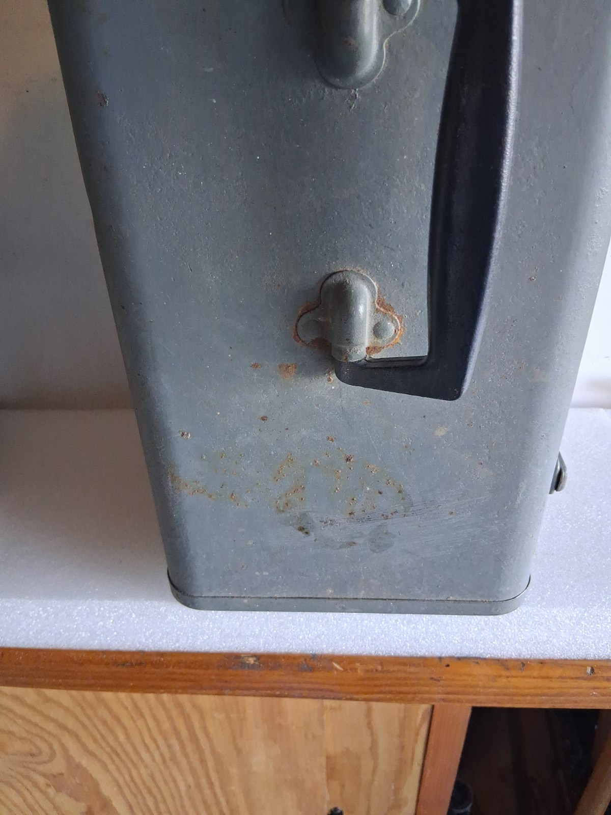 Vintage Sears Craftsman 6506 Metal Tool Box With Tray