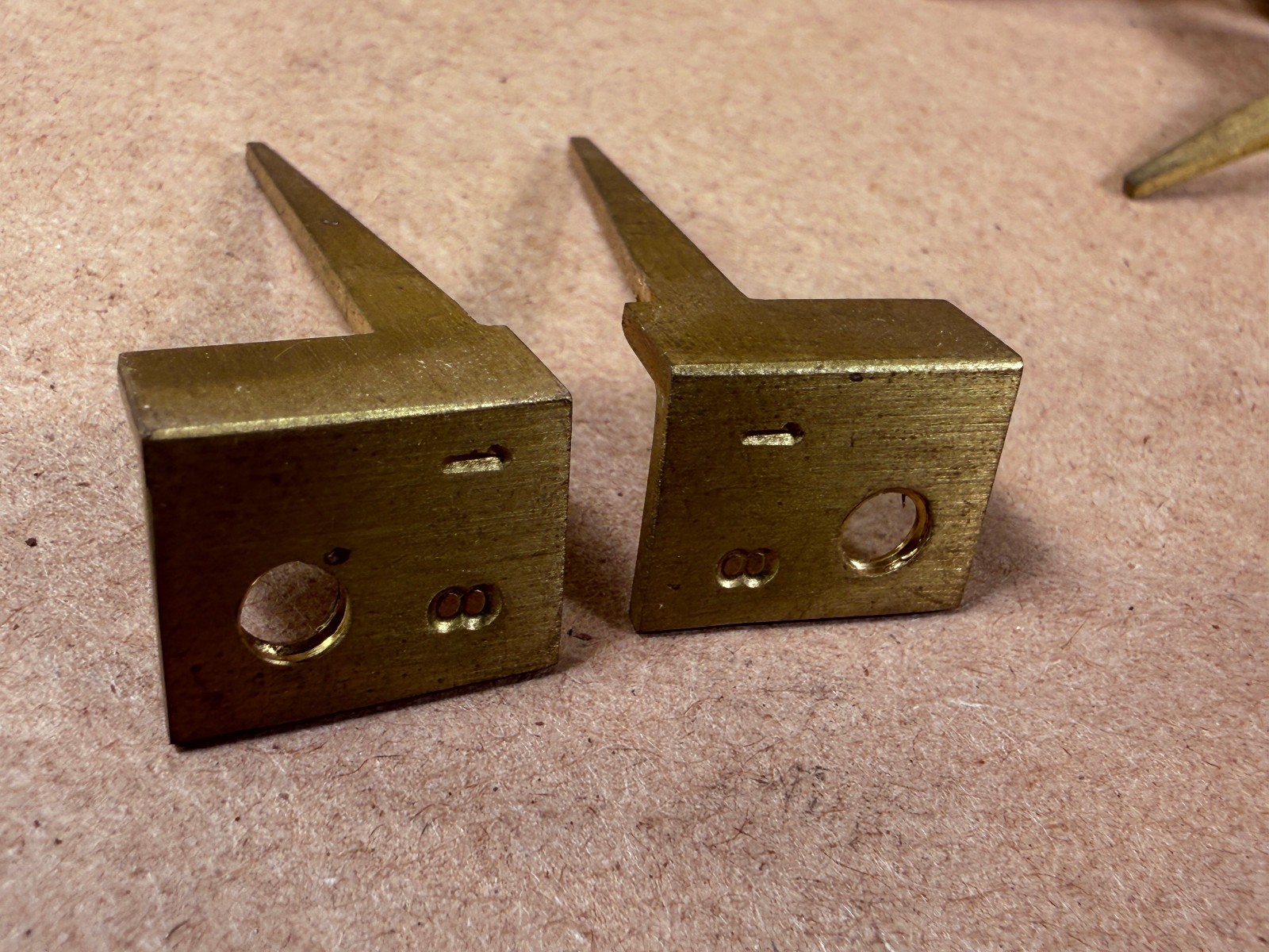Harris Tools Dovetail Template, Marking Gauge & Spacing Gauge – Rosewood Brass