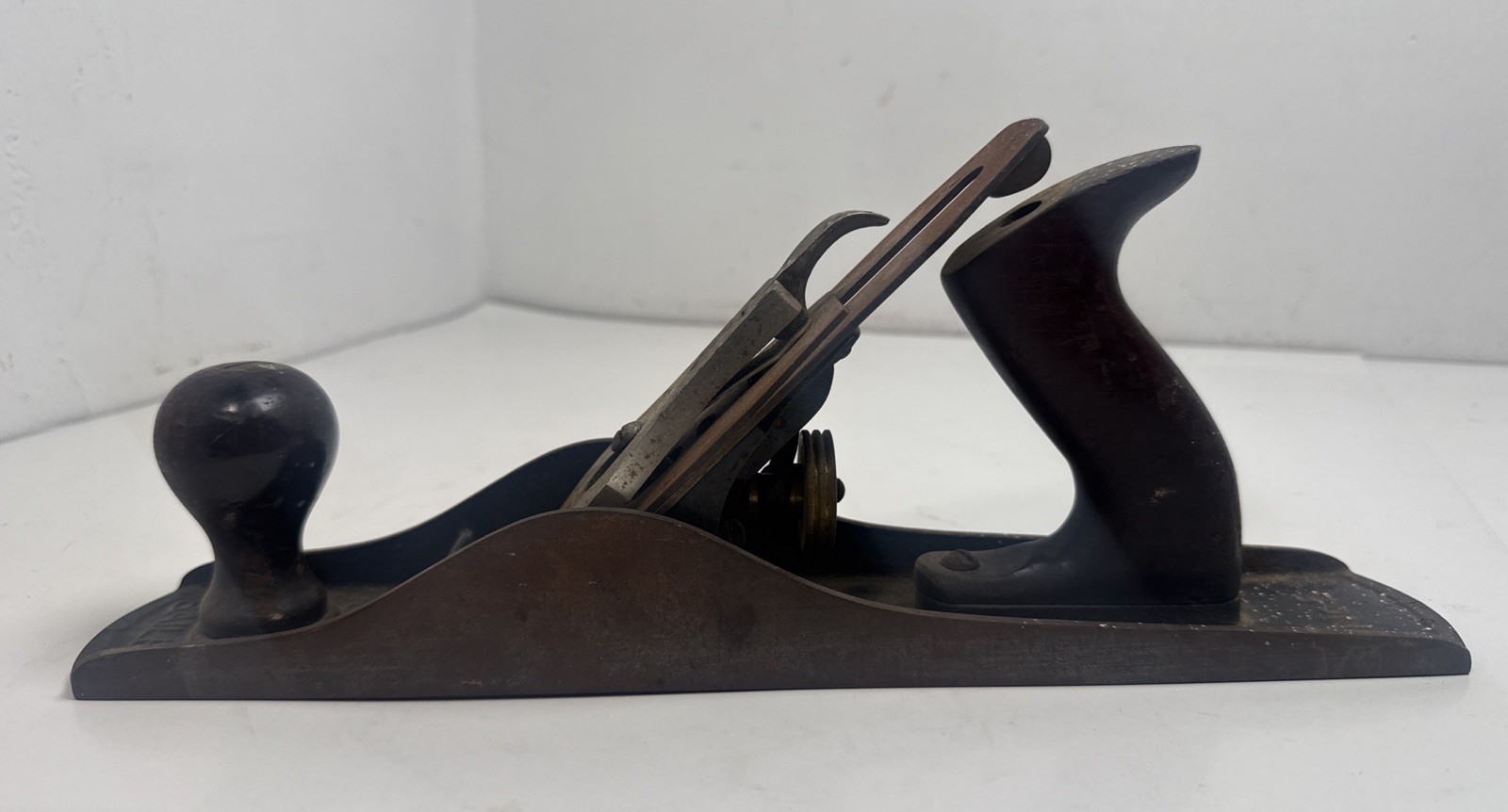 Vintage Stanley Bailey No. 5 Wood Hand Plane 14″ Woodworking Tool Smooth Bottom