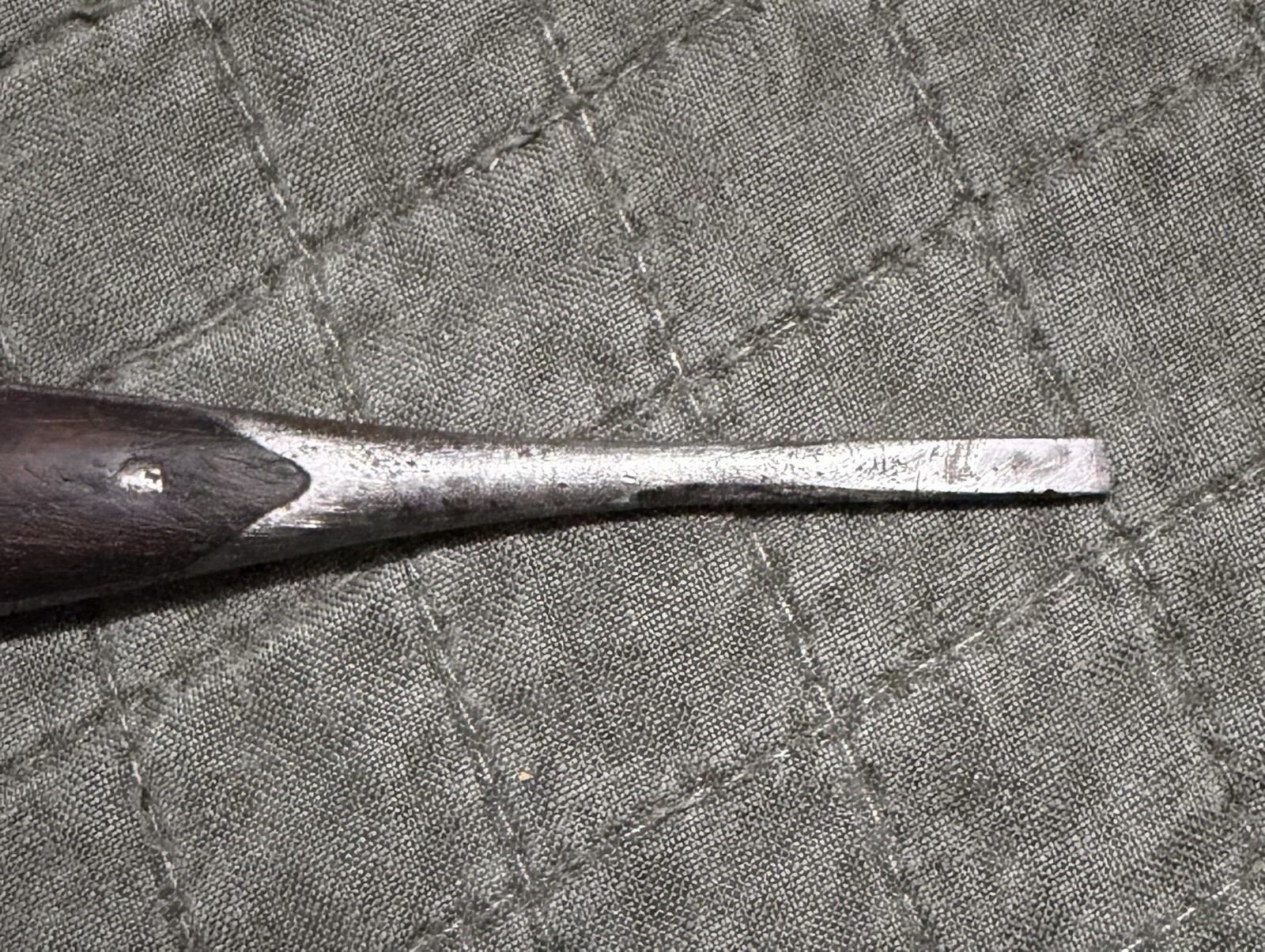Antique Flat Slot Head Screwdriver Wood Handle