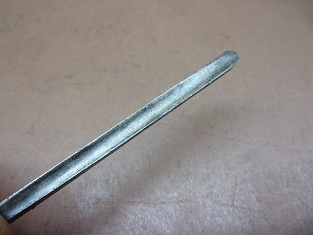 Antique W. BUTCHER Cast Steel 1/8″ Tang Style Shallow Gouge Wood Chisel
