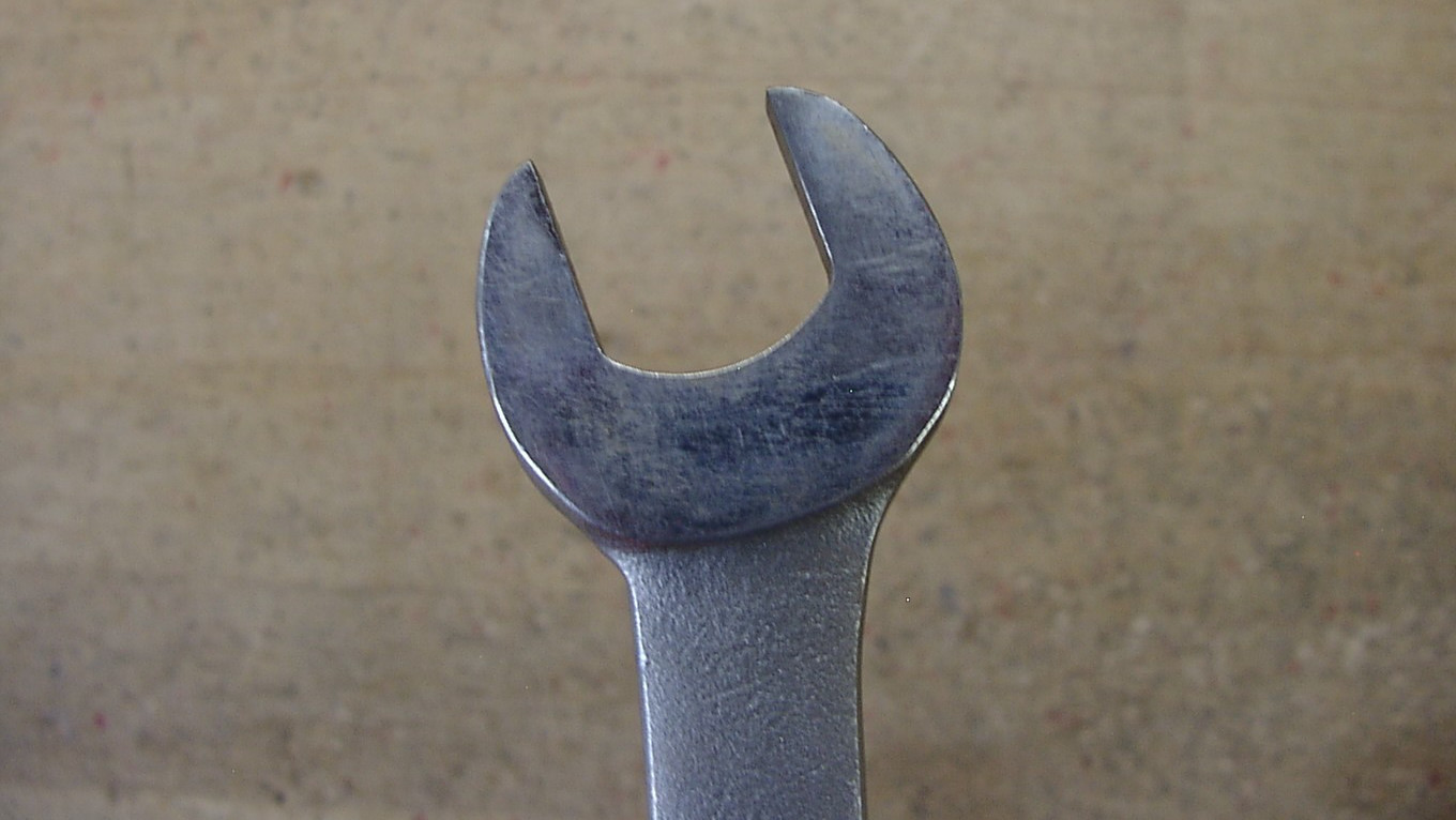 Vintage Billings Vitalloy 1731-A Open End Wrench,-7/8″ X 3/4″ X 9-7/16″,VGC