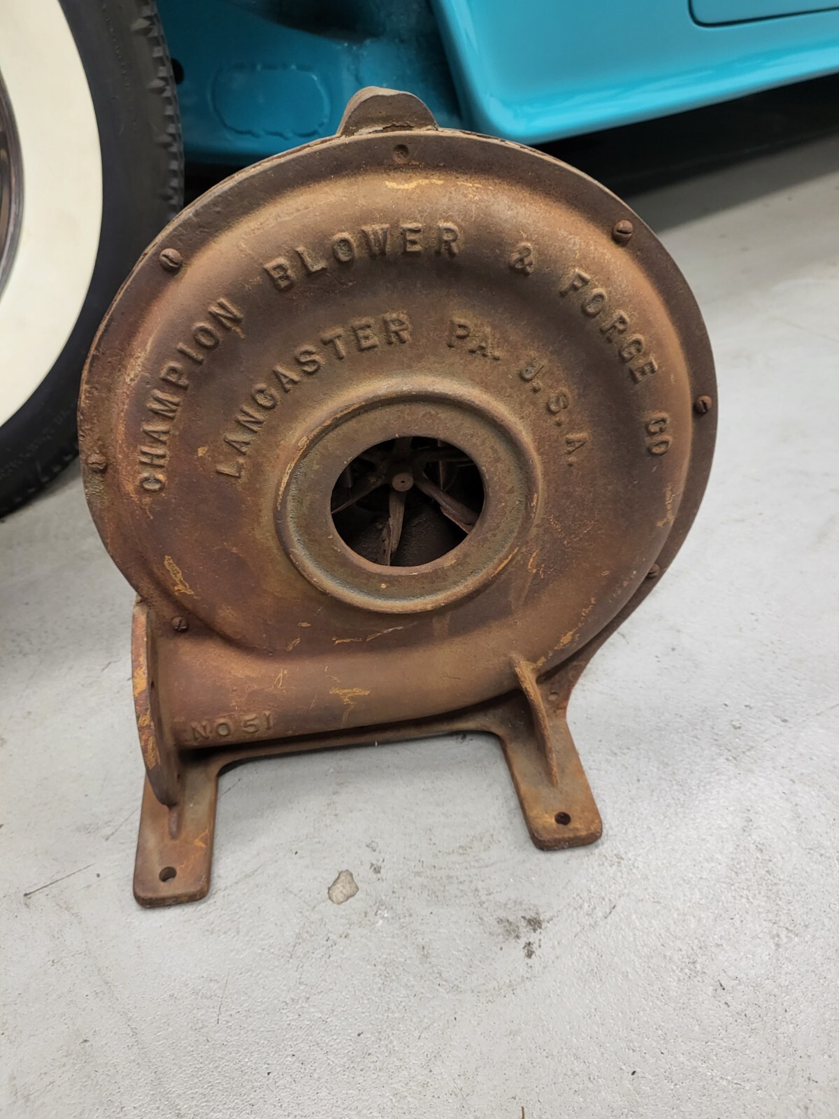 RARE Antique Champion Blower & Forge No. 51, Motor Rheostat Regulator Blacksmith