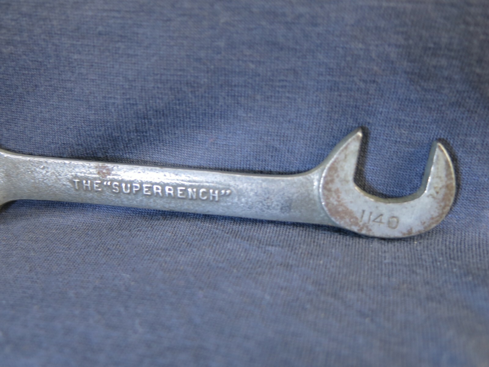 Vintage Wrench Williams #1140 Superrench 5/8″ Both Ends One End 90 Degrees